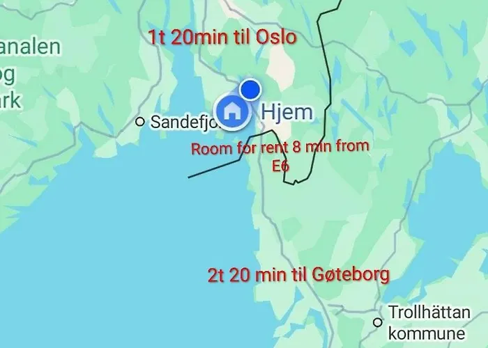 Oya Husrom-leilighet-gratis Parkering * Sarpsborg